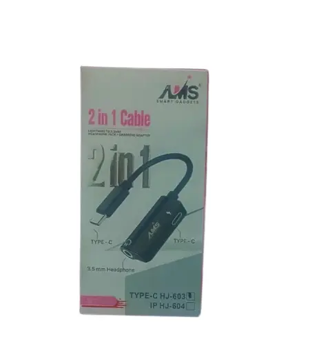 AMS Smart Gadgets 2in1 Cable Type-C HJ-603